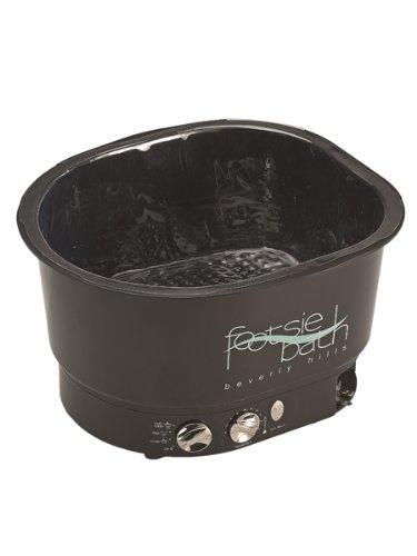 Pibbs Pibbs Portable Footsie Bath Pedicure Spa for Salons and Spas, Model DG103, Includes Rolling Base, Adjustable Footrest & No Plumbing Ultra-Lite Footsie Tub with Starter Liners, PIB-DG103