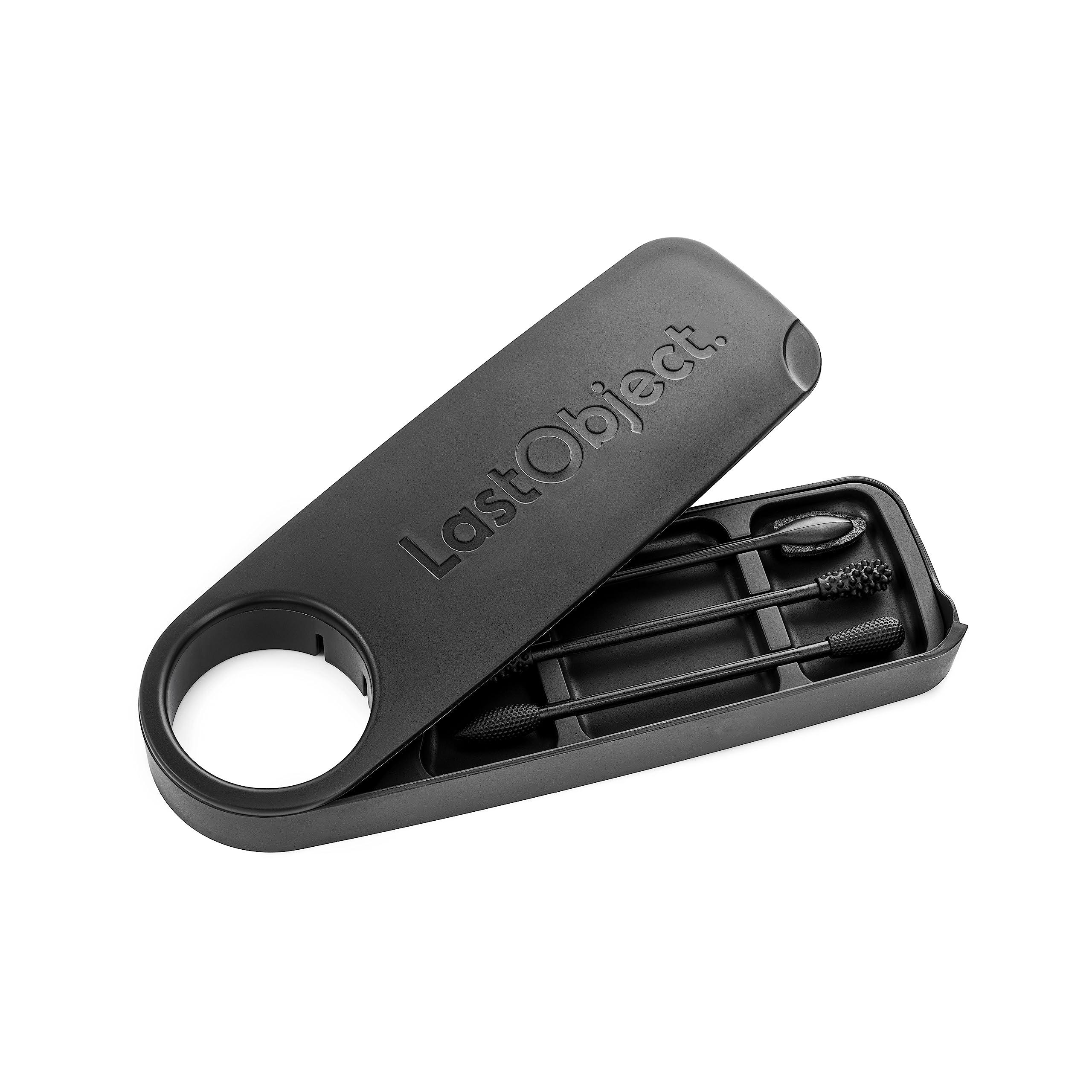 LastSwab LastSwab® Reusable Cotton Swabs for Gentle & Eco-Friendly Beauty Routines - The Sustainable Alternative to Single-Use Q Tips - Zero Waste & Easy to Clean - Comes with a Travel Case Holder with Mirror