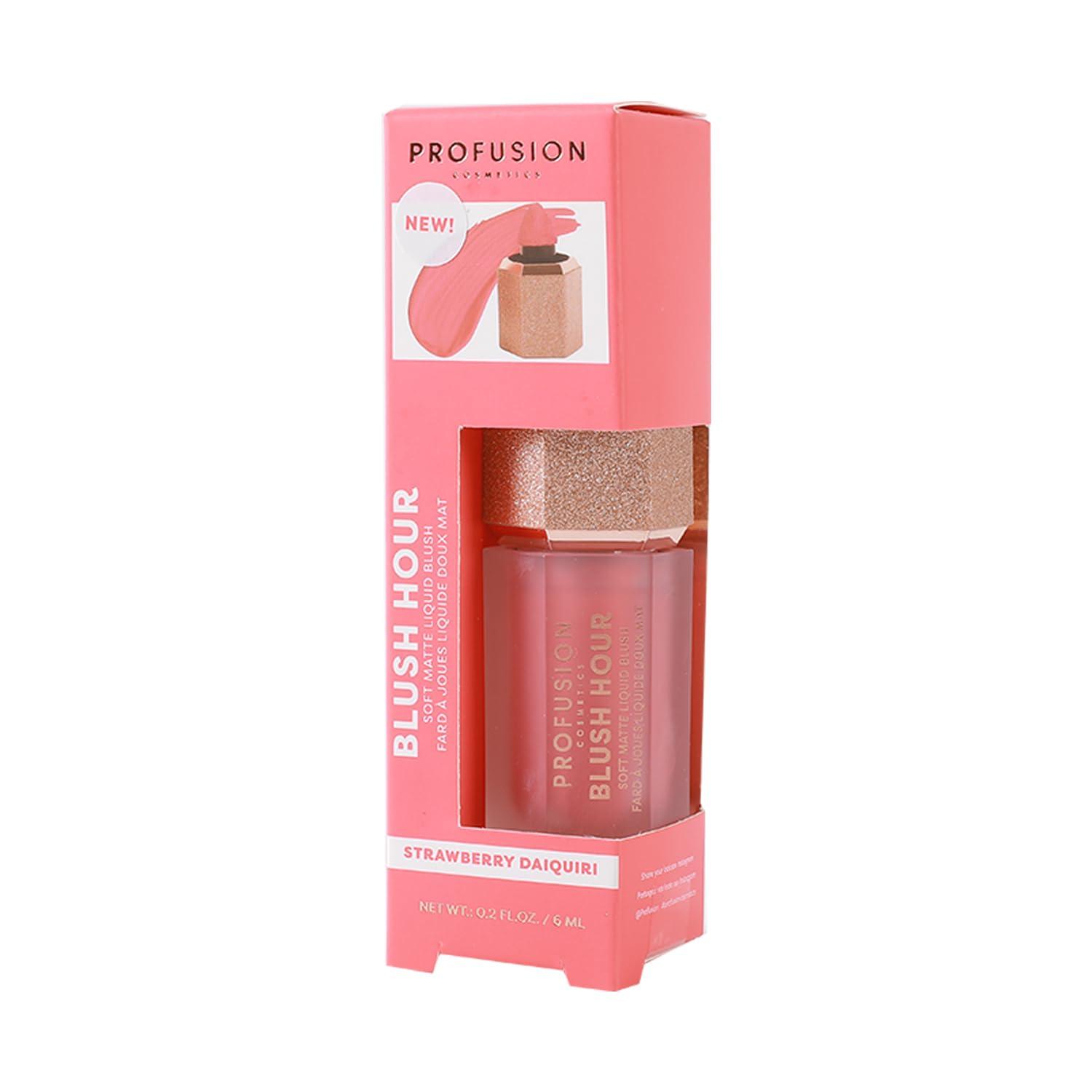 Profusion Cosmetics Profusion Cosmetics BLUSH HOUR LIQUID CREAM BLUSH (Strawberry Daiquiri, 1)