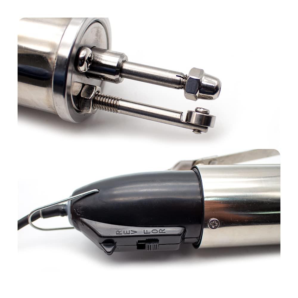 iDili iDili 100-240V Electric Silicone Scalp Simulation Hair Transplanter Semi-Automatic Hair Transplanter Electric Hair with 200pcs Needles