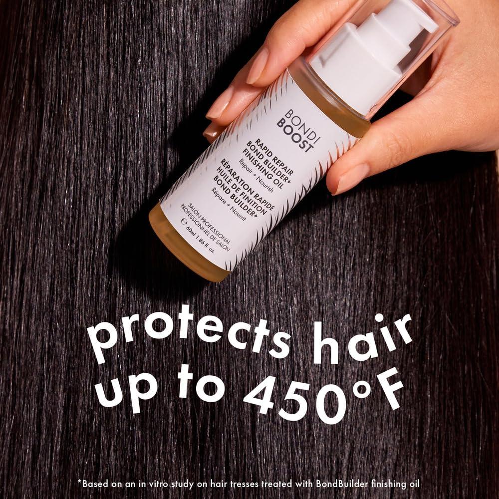 BONDIBOOST BONDIBOOST Rapid Repair Bond Builder + Finishing Oil [1.86 fl oz], Hair Oil for Damaged Hair, Strengthening & Nourishing Formula for Smoother + Healthier + Shinier Results