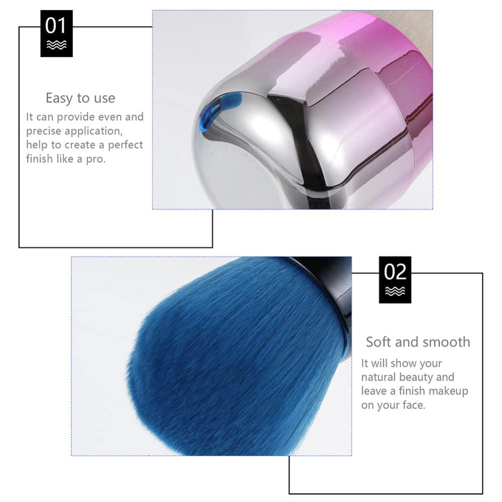 HEALLILY Foundation Makeup Blusher Brush: Face Blush Brush for Liquid Powder Blend Tool Mineral BB Cream