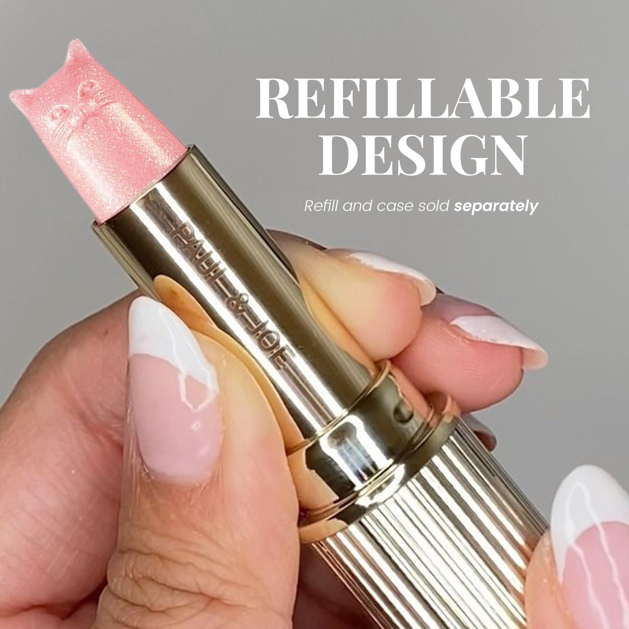 Paul & Joe Paul & Joe Bundle, Cat-shaped Pearl Lipstick & Reusable Lipstick Case 01, The Purr-fect Gift