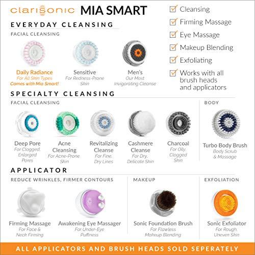 Clarisonic Clarisonic Mia Smart + La Roche Posay Amazon Exclusive Set, Mia Smart with La Roche Posay - dry/sensitive skin