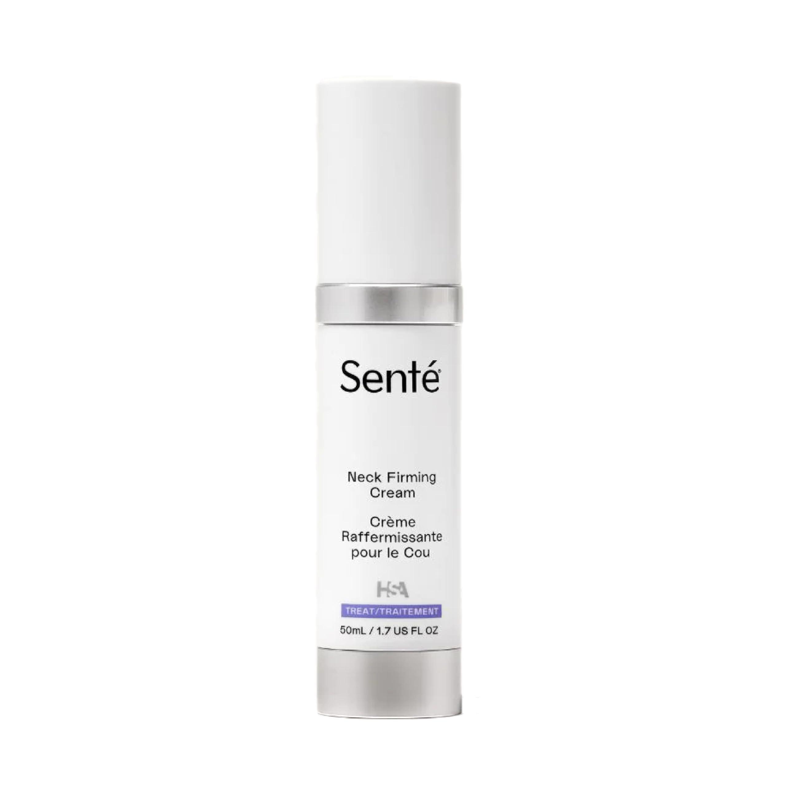 Sent Sent Neck Firming Cream - Advanced Anti-Aging Firming and Lift Cream with Patented HSA, Caffeine and Vitamin C - 1.7 Oz