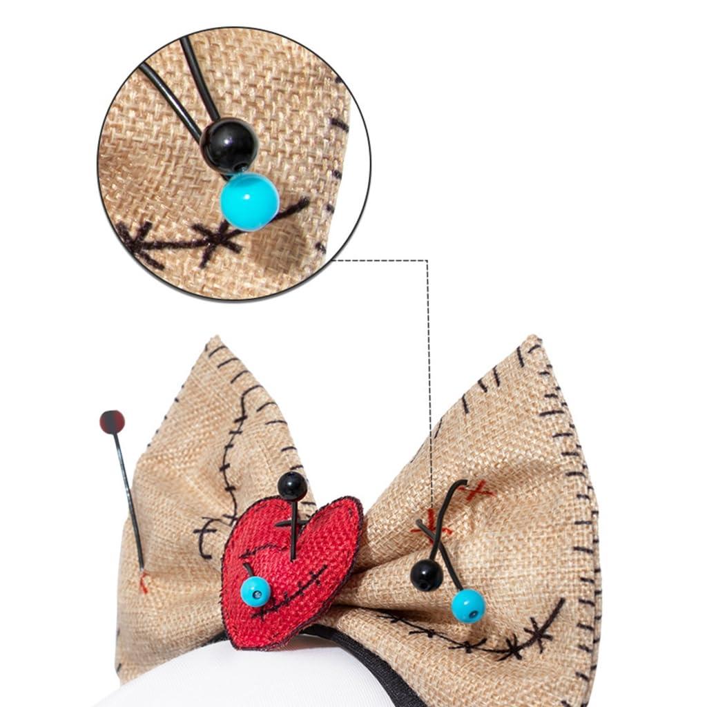 JSGHGDF JSGHGDF Masquerades Costume Bows Headband Necklace Adult Theme Party Subcultures Hairhoo