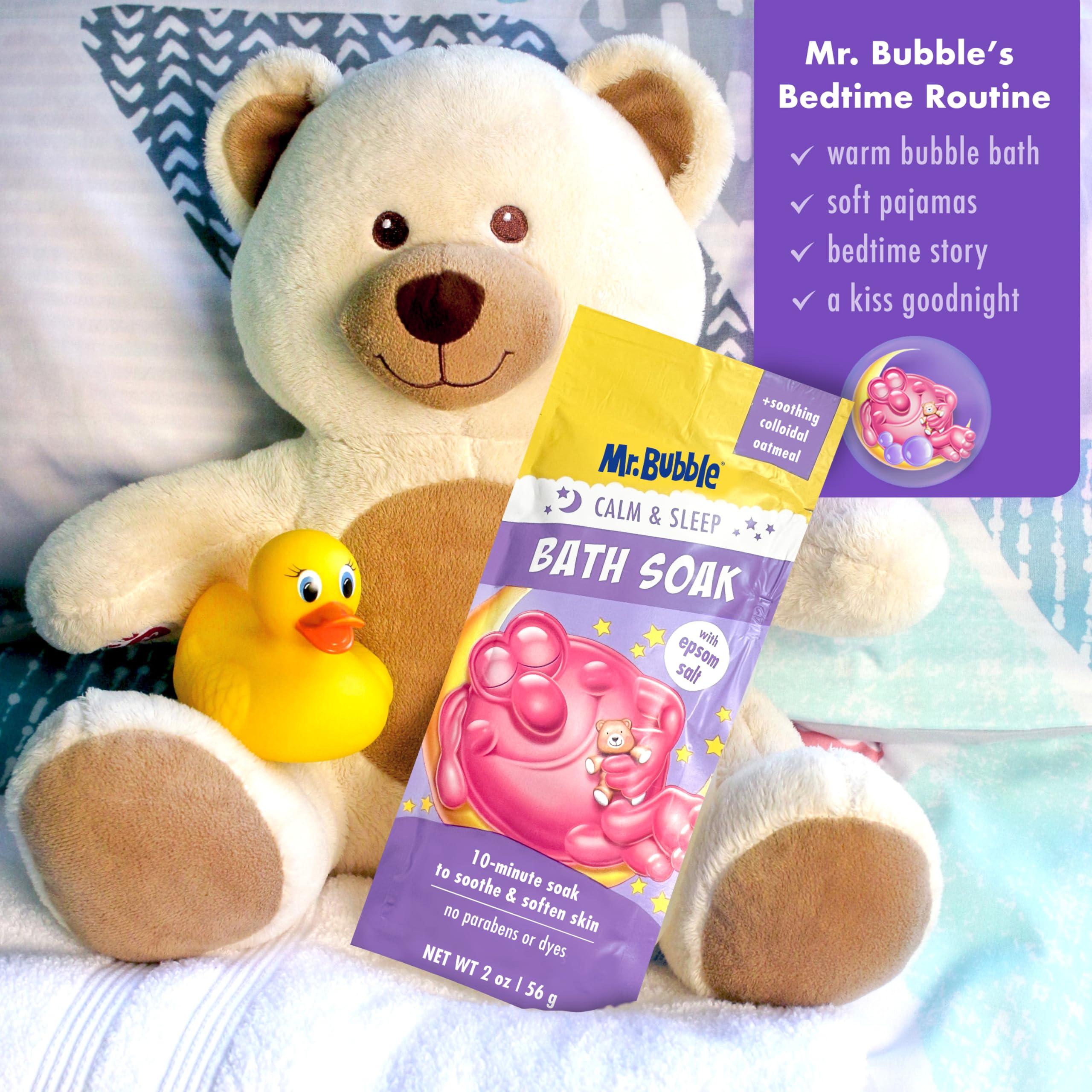 Mr. Bubble Mr. Bubble Calm & Sleep Bath Soak with Epsom Salt, 2 oz., Pack of 12