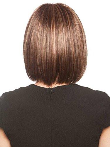 Amore & Christy\'s Wigs Bundle - 4 items: Erika Wig by Amore, Christy\'s Wigs Q & A Booklet, BeautiMark Synthetic Shampoo & Wide Tooth Comb - Color: MEDIUM BROWN