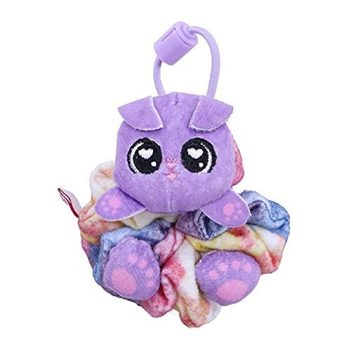 Scrunchmiez ScrunchMiez Single Surprise Pack, Magically transforms from Hair Scrunchie to Cute Plush Friend as Well as Backpack Clip. So Many Characters to Collect & wear.,(ID96524)