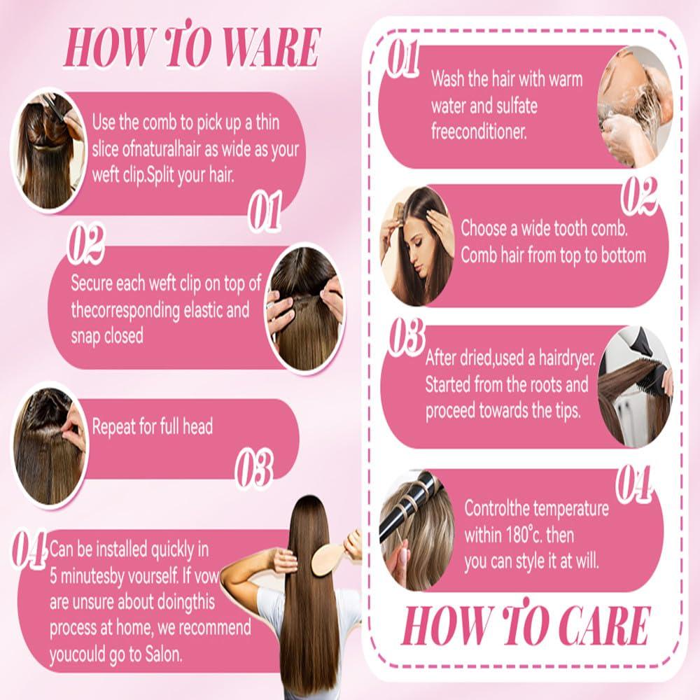 CYIKLI CYIKLI Blonde 24 Inch Curly Clip in Human Hair Extensions 613 Deep Wave Seamless Clip in Hair Extensions Thick Real Human Hair Clip ins Blonde Curly Hair Extensions for Women 100-140g/set