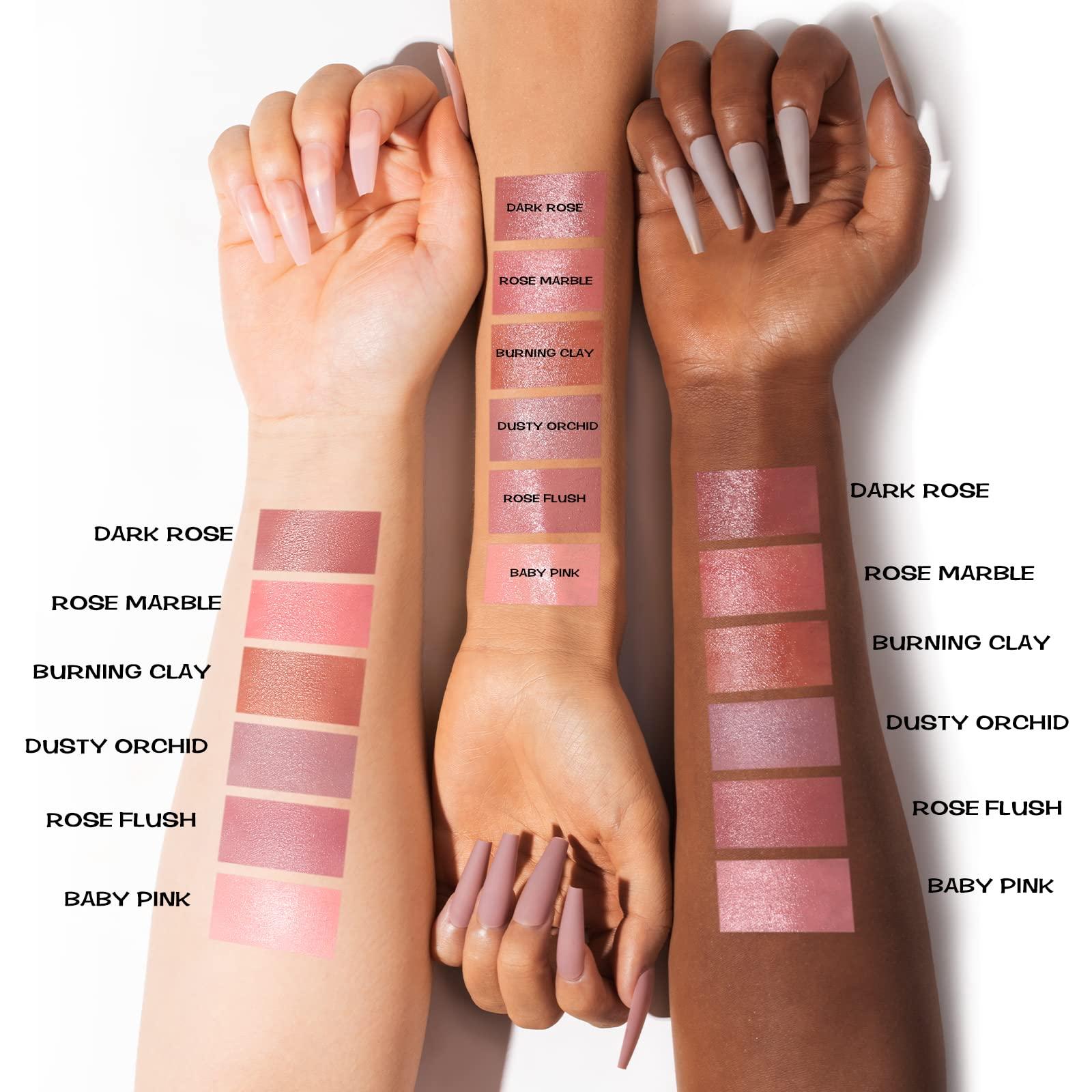 FOCALLURE FOCALLURE Cream Blush Makeup,Buildable Blush Stick for Cheeks,Matte and Dewy Finish,Long Wearing,Easy Application,Lightweight Multi Stick,BABY PINK