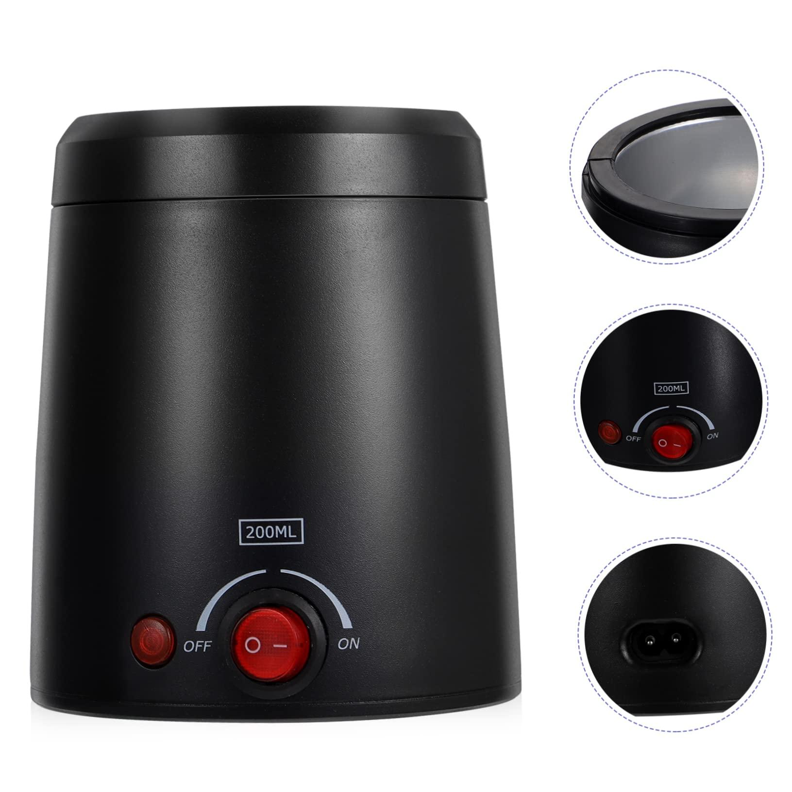 Angoily Angoily Portable Warmer Machine Hair Removal Heater Electric for Brazilian Underarms Chest Bikini Face Eyebrow Arms Legs US Plug