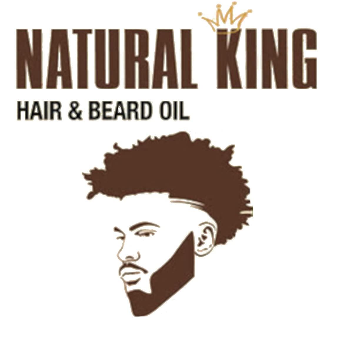 SFC Natural King Pro-growth Castor Hair & Beard Oil 7.1 oz and 2.5 oz. Travel Size (2-PC Set)