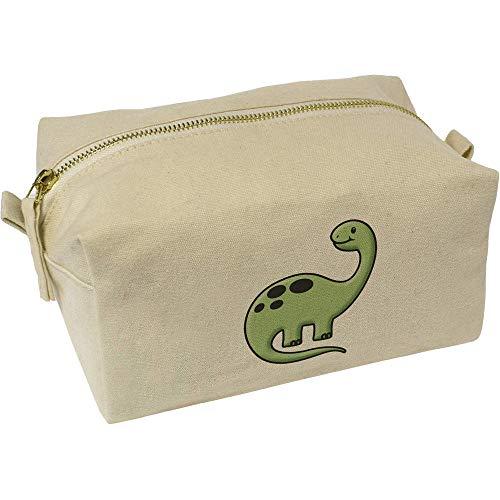 Azeeda Azeeda 'Cute Dinosaur' Canvas Wash Bag/Makeup Case (CS00016276)