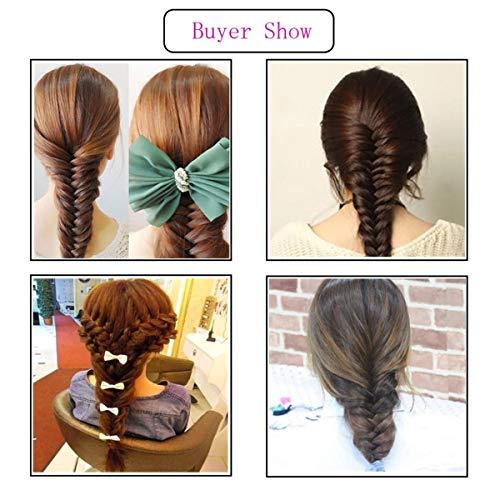 AnHua AnHua 2 Pcs Girl Women Easy Braider,Twist Plait Wave Hair Braiding Tool Holder Centipede Shape Hair Clip Hairstyle Tool Hair Accessories