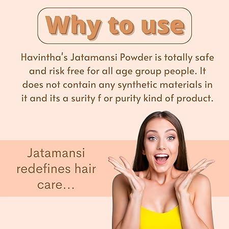 Generic Natural Jatamansi Powder For Hair Growth (100 g)