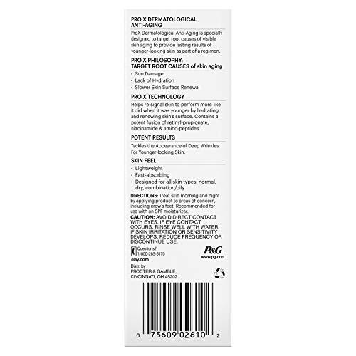 Olay Wrinkle Cream by Olay Professional ProX Deep Wrinkle Treatment Anti Aging, 1 Fluid Ounce Packaging may Vary