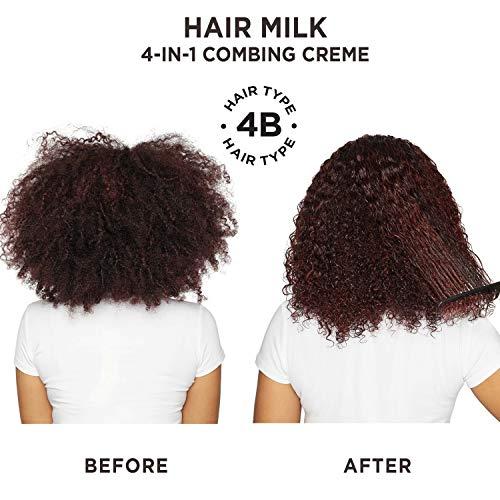 Carol's Daughter Carol’s Daughter Hair Milk 4 in 1 Combing Creme for Curls, Coils and Waves, with Agave and Olive Oil, Hair Detangler, Curl Cream, 8 fl oz