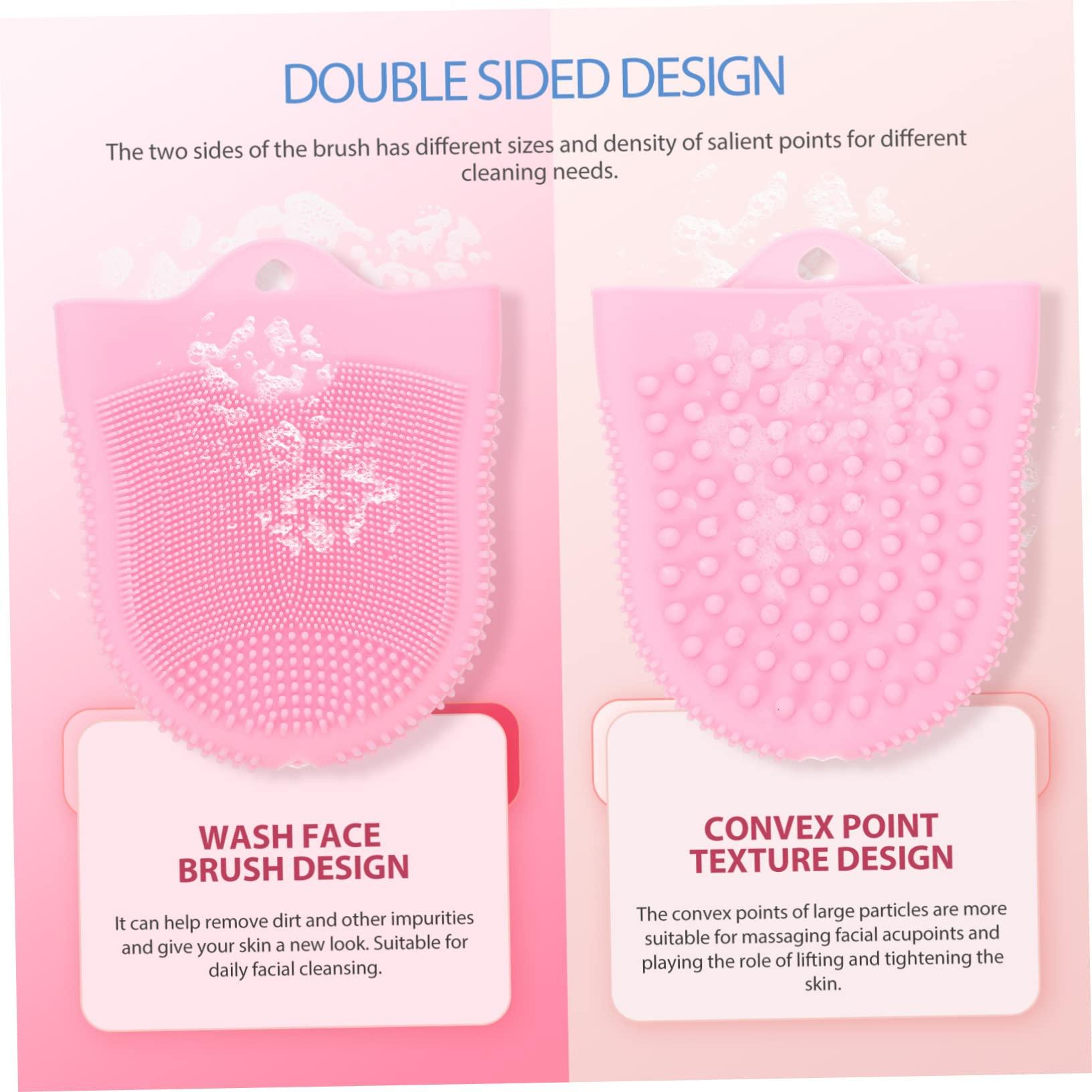 MAGICLULU MAGICLULU Facial Cleansing Brush Deep Cleaning Brush Gentle Pores Cleansing Face Wash Brush for Sensitive Skin Skin Care Tools for Face Scrub