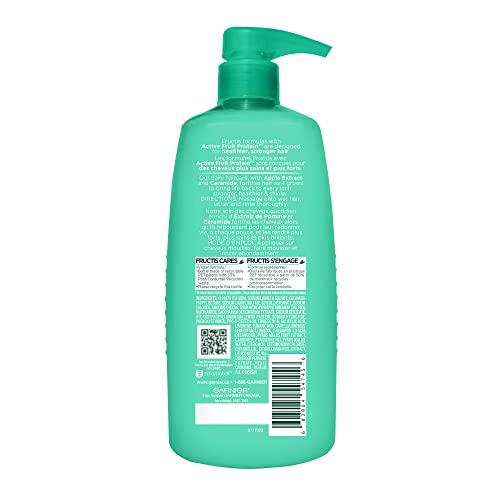 Garnier Garnier Fructis Grow Strong Shampoo, 33.8 Fl Oz, 1 Count (Packaging May Vary) (Pack of 2)