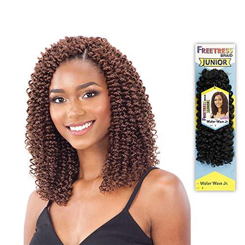 FreeTress Braids Freetress Synthetic Crochet Braids - WATER WAVE JR (2 Dark Brown)