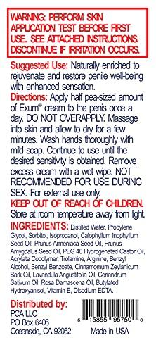 EXUM EXUM - The Best Natural Penile Skin Care and Sensitivity Enhancing Cream Developed by Pharmacists