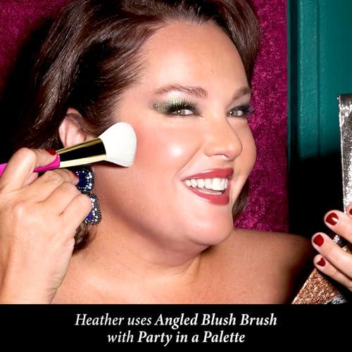 LAURA GELLER NEW YORK LAURA GELLER 5PC Full Face Professional Vegan Makeup Brush Gift Set | Apply Foundation, Blush, Bronzer, Eyeshadow & More | AMAZON EXCLUSIVE |