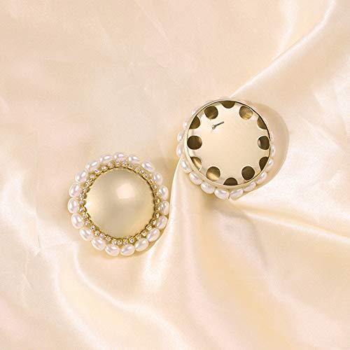 Doubnine Doubnine Baroque Sun Earrings Studs Gold Statement Wedding Women Party Gift Accessories