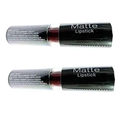 NYX Pack of 2 NYX Matte Lipstick, Crazed MLS43