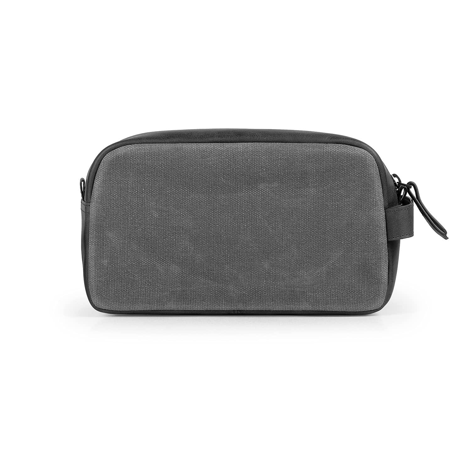 Londo Londo Genuine Leather Travel Toiletry Bag  Makeup, Shaving Organizer, Dopp Kit for Men & Women, Durable & Stylish Travel Accessory