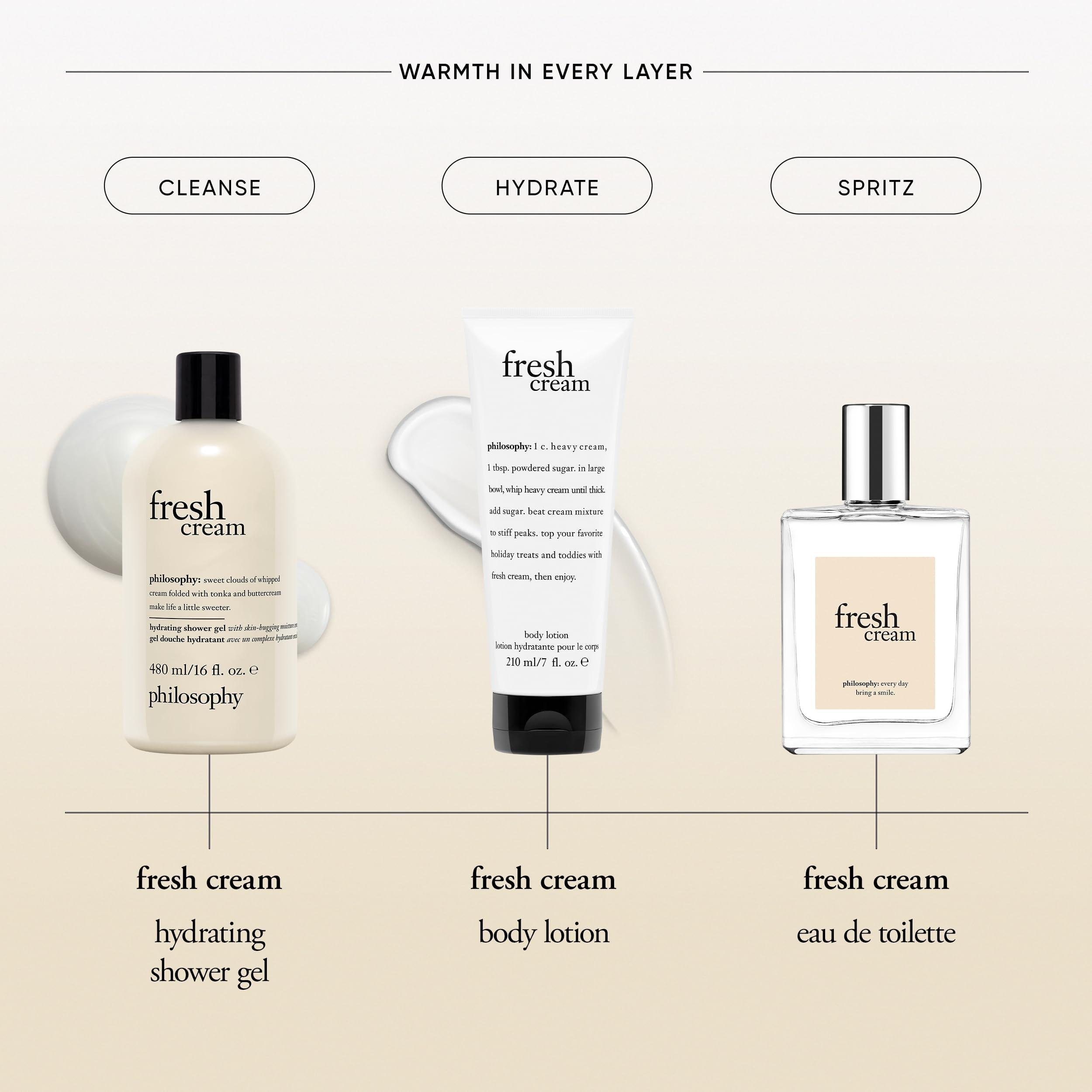 philosophy philosophy fresh cream shower gel 16 fl oz