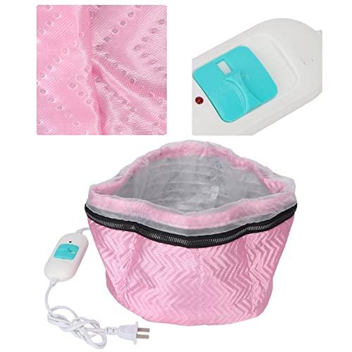 LIZEALUCKY Hair Thermal Treatment Cap, Electric Heating Cap Temperature Adjustable Deep Conditioning Heat Cap Hair Heat Treatment Cap Nursing Cap Hair Heat Treatment Cap for Hair Care,US Plug