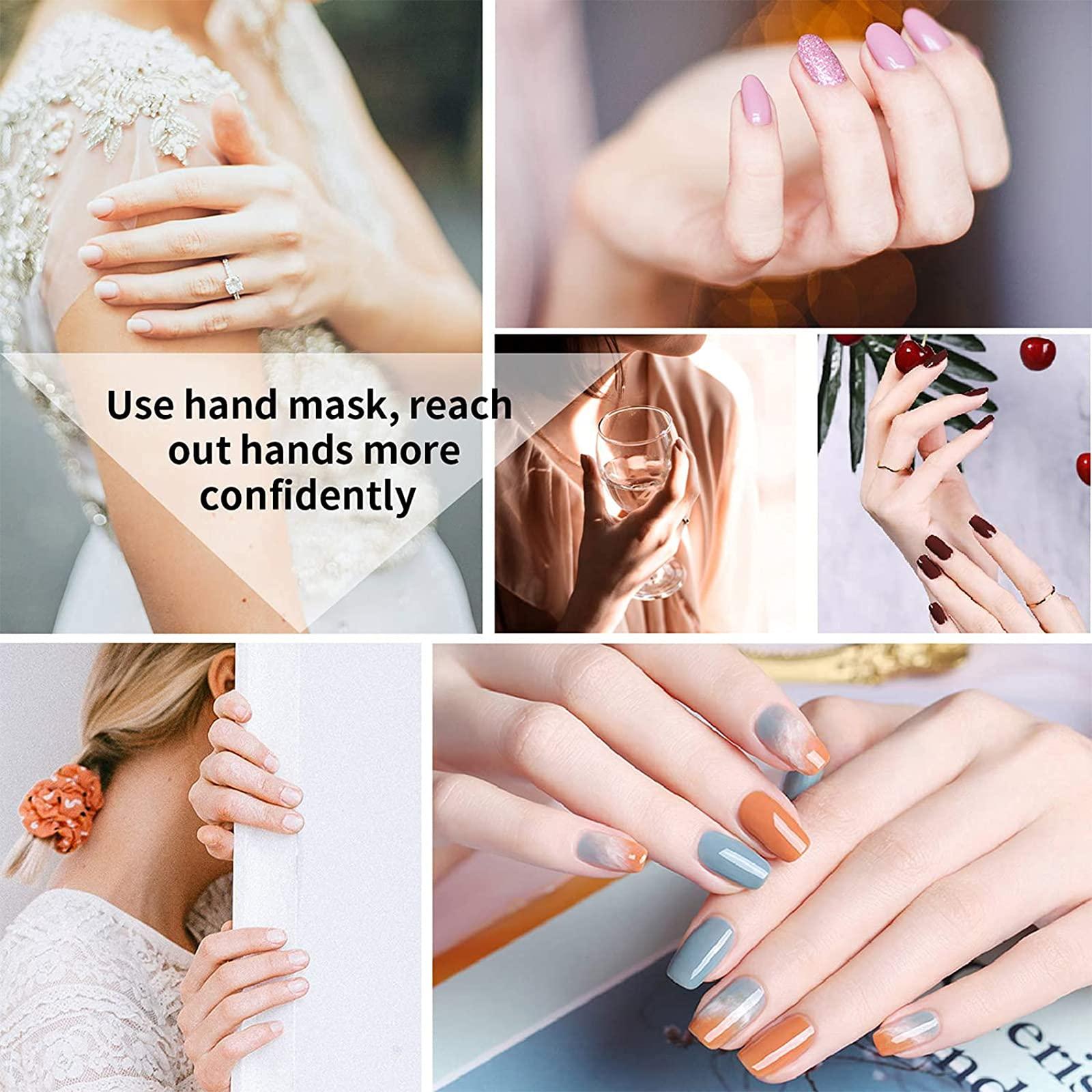 Beaupretty 1 Pair Waxing Gloves Moisturizing Gloves for Dry Hands Nail Art Gloves Heated Glives Aloe Infused Gloves Bath Gloves Hand Lotion Gloves Mitts Tote Bag Manicure Red Towel