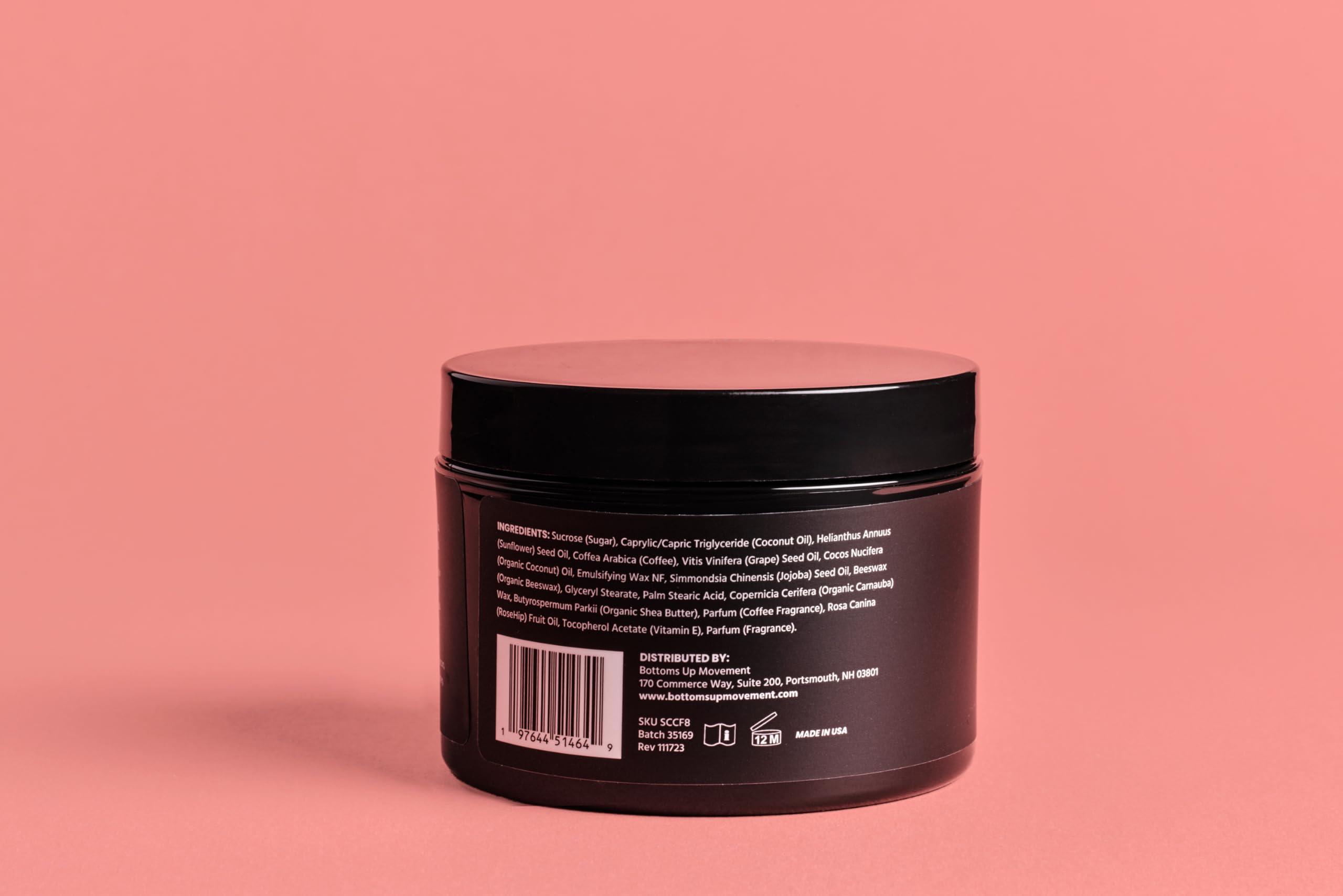 (BUM) Bottoms Up Movement Ultimate Self-Care Bundle: Silicone Lube, Coffee Scrub & Psyllium Fiber Supplement  Long-Lasting Glide, Exfoliated Skin, Clean Digestion for Comfort & Confidence