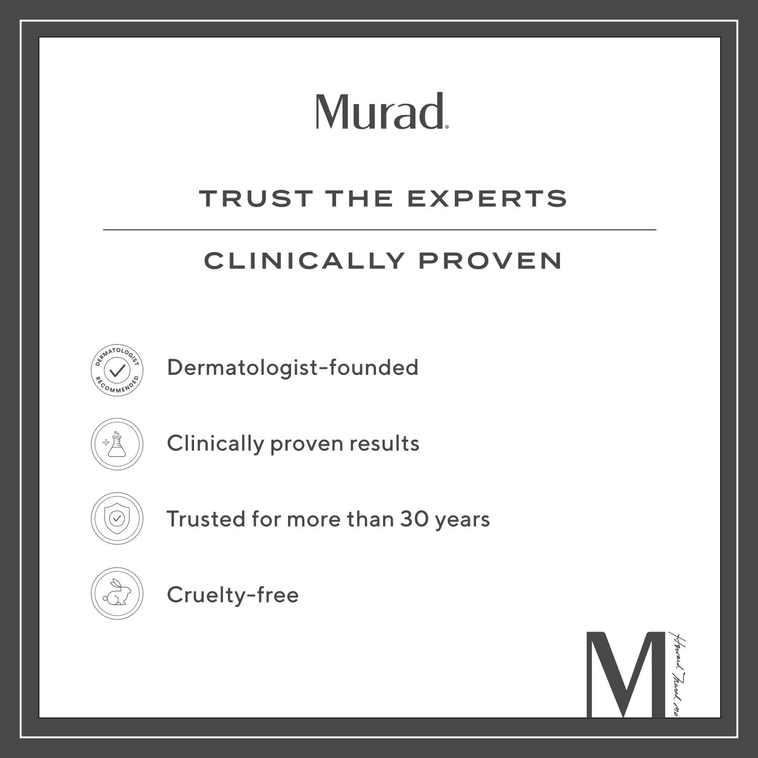 Murad Murad Vita-C Glycolic Serum - Environmental Shield Skin Brightening Vitamin C Face Serum - Hyperpigmentation Treatment Backed by Science, Travel .33 Fl Oz