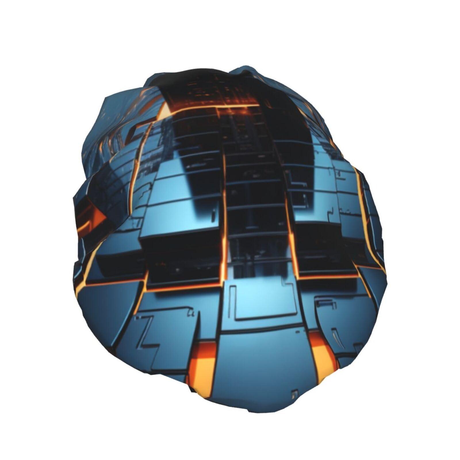 BREAUX cool wallpapers print Bath cap Large bath cap Fit for all lengths of hair Protects hair bath cap Reusable