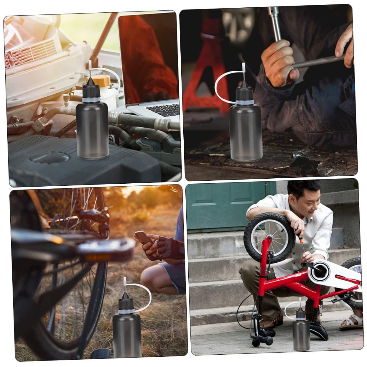 FOMIYES FOMIYES 50 Pcs Sharp Mouth Oil Bottle Squeeze Bottles Paint Bottles Precision Tip Applicator Bottles Needle Glue Bottles Needles Ink Bottle Squeeze Bottle Oil Precision Bottle