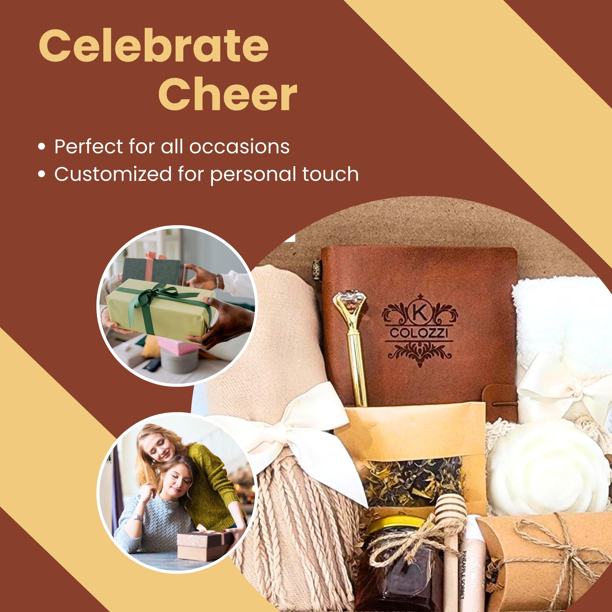 Dancing Turtle Shop Spa Gift Set for Women | Luxury Beauty & Personal Care Pampering Care Package | Relaxation Gift Basket for Her | Perfect Birthday Gifts, Self-Care and Wellness Gifts for Women