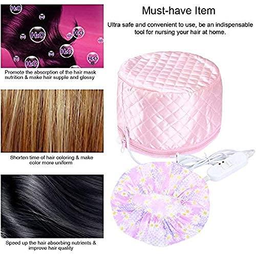 Mangold 110V Hair Care Hat,Hair SPA Cap,Electric Hair Cap Thermal Cap For Hair Spa Home,Nourishing Care Hat with 3 Mode Temperature Control