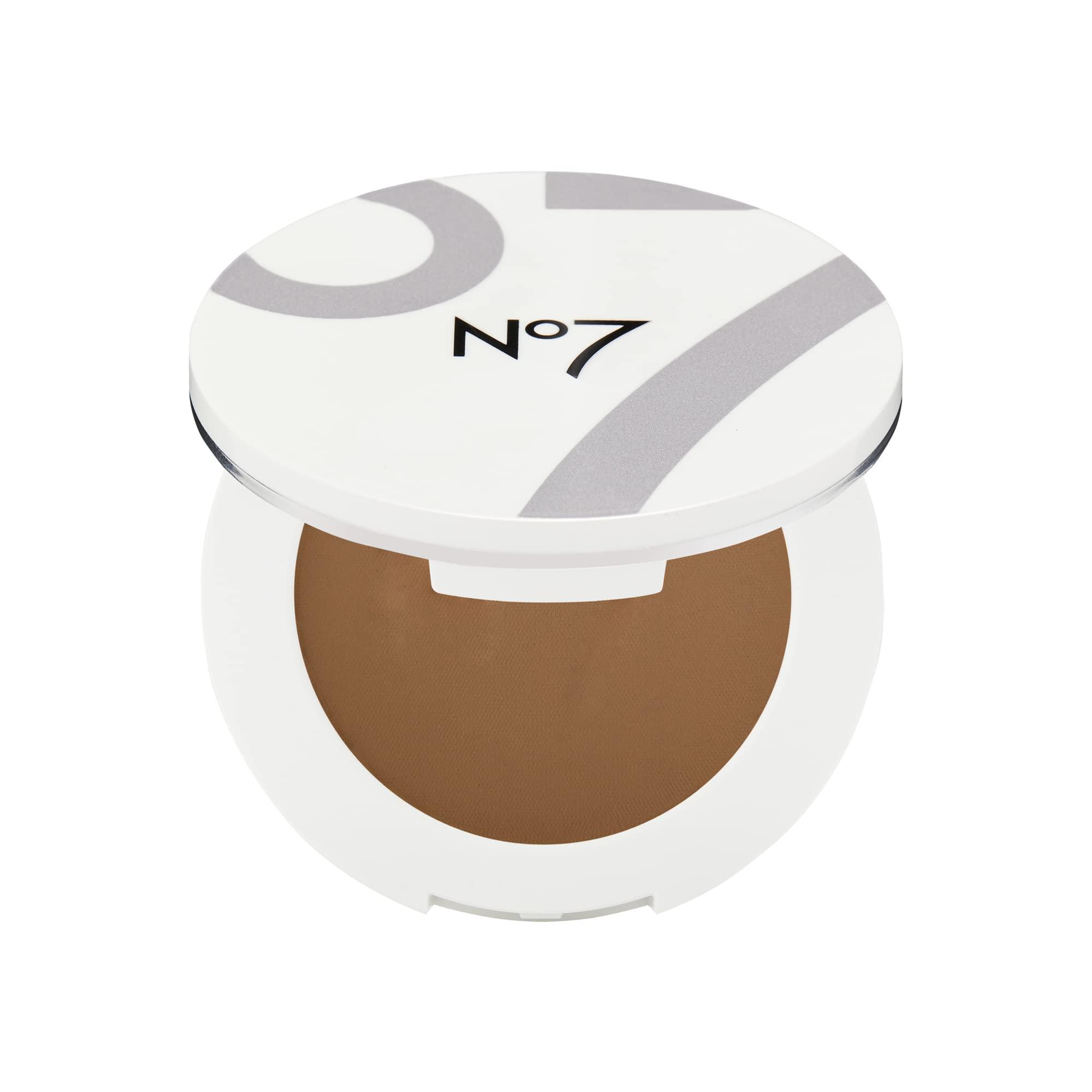 No7 No7 Flawless Finish Loose Powder - Deep - Loose Finishing Powder - Makeup Setting Powder with Matte Finish for All Skin Tones - All Skin Types Including Oily Skin