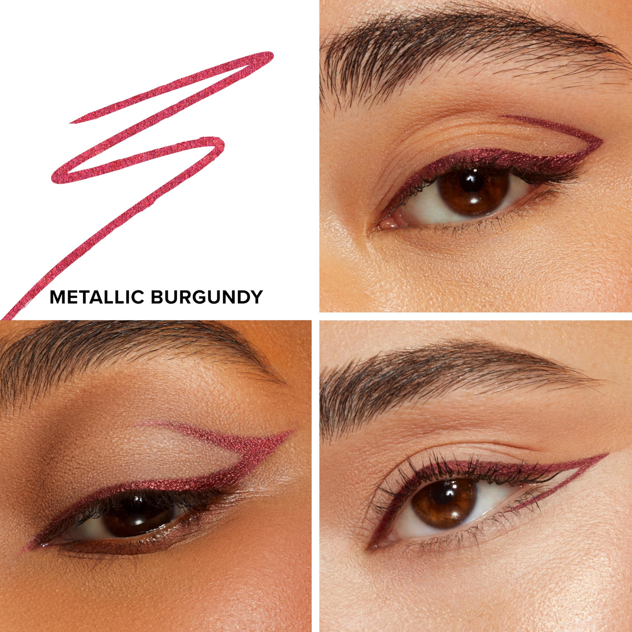 Too Faced Too Faced Killer Liner 36 Hour Waterproof Gel Eyeliner Pencil | Long Lasting + Smudge Proof, 0.04 oz., Metallic Burgundy