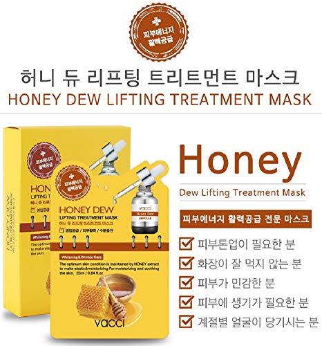 VACCI Honey Dew Lifting Treatment Mask 25ml 0.84 fl, oz 10 sheets