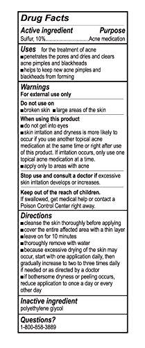 De La Cruz De La Cruz 10% Max Strength Sulfur Ointment Acne Treatment, Allergy-Tested, No Preservatives, Fragrances or Dyes, Made in USA 2.6 OZ Plus 2 Sulfur Soaps