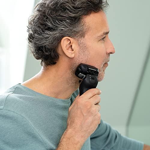 Panasonic Panasonic ES-LS6A Series 900+ Premium Wet/Dry Electric Shaver, 6-Way Shaving Head with Linear Motor, Black