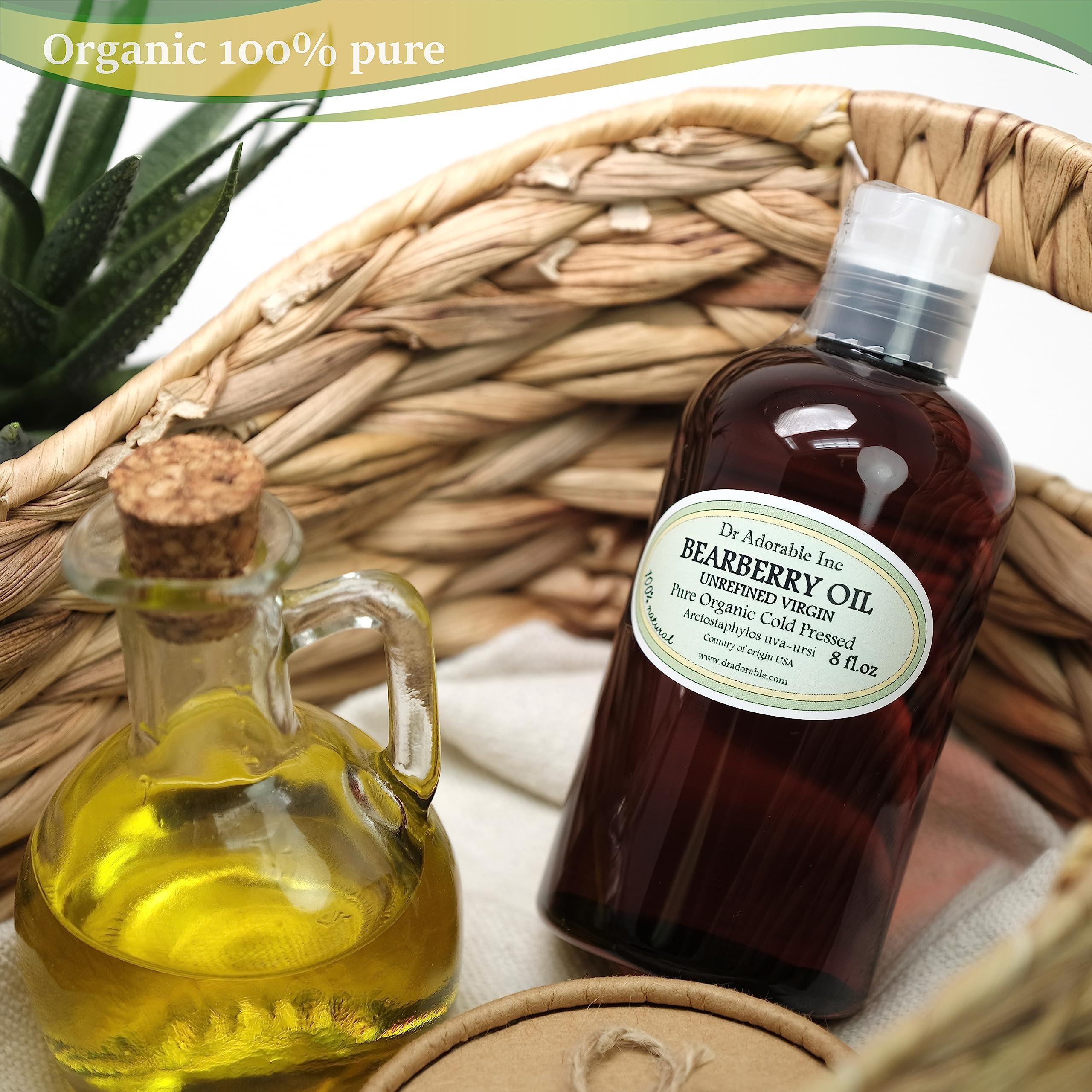 Dr Adorable Dr Adorable - 8 oz - Bearberry Seed Oil - 100% Pure Natural Organic Cold Pressed Unrefined
