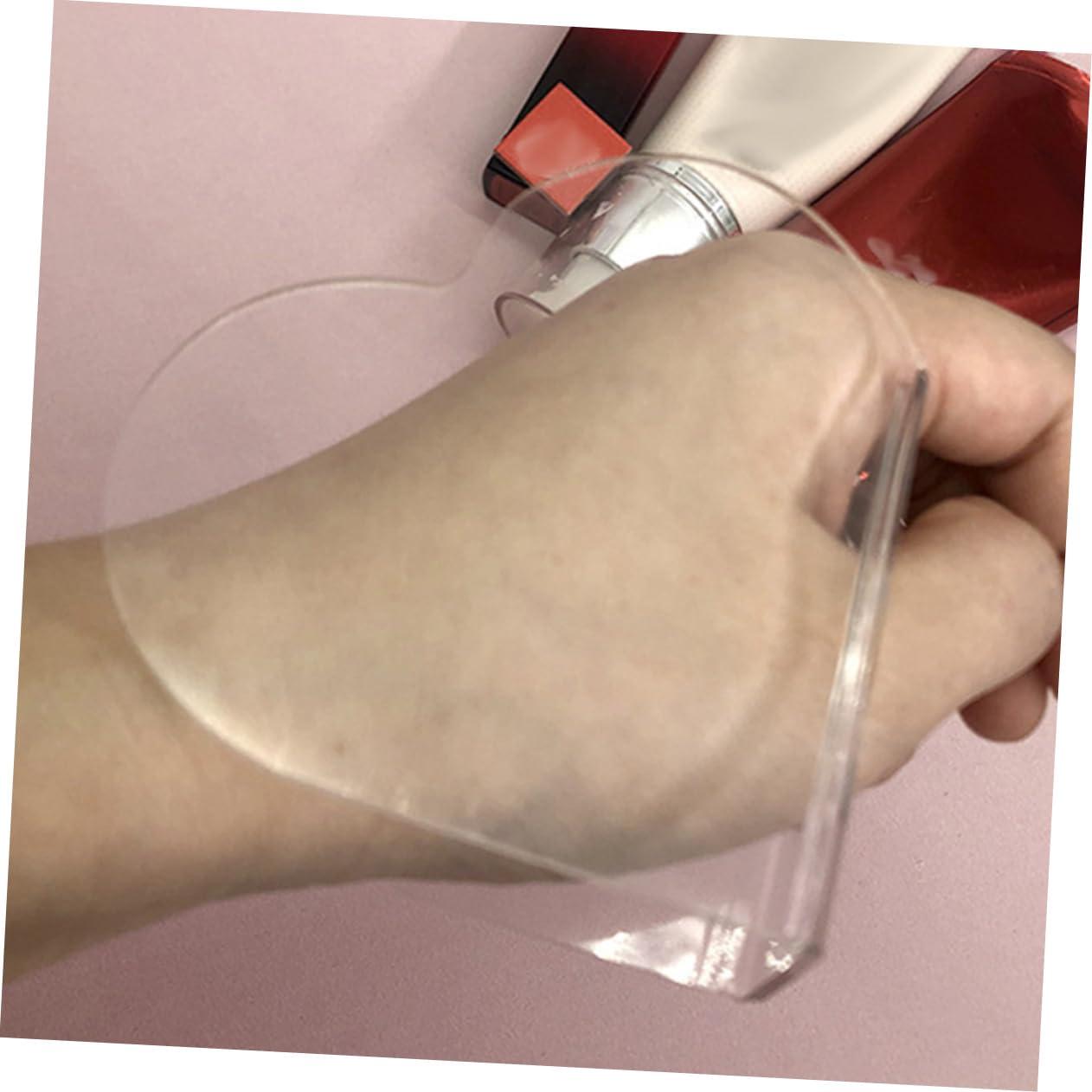 Beaupretty Beaupretty 3 Sets Heart Makeup Mixing Palette Art Nail Palette Foundation Blending Palette Acrylic Makeup Mixing Palette with Spatulas Makeup Mixing Tray