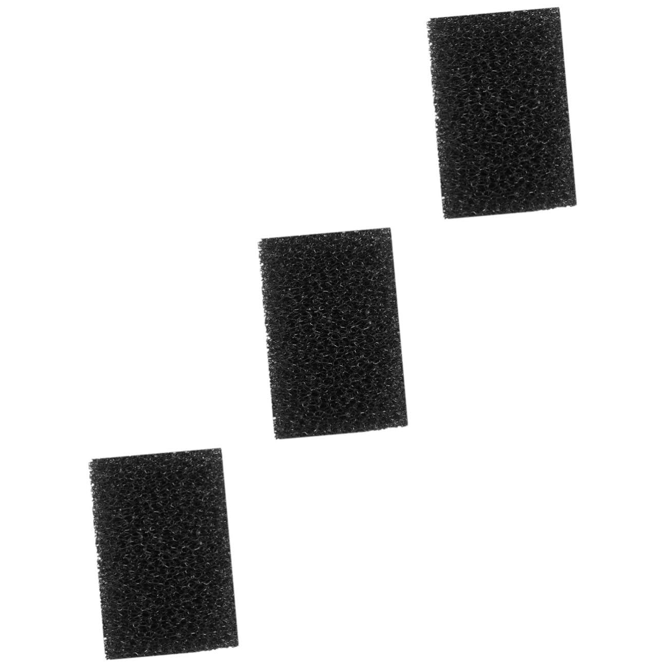 OSOLADY OSOLADY 3 Pcs Mud Skin Sponge Black Makeup Sponge Halloween Party Sponge Black Stipple Sponge Professional Makeup Kit Stipple Sponges Black Toiletry Bag Stipple Sponge Bulk