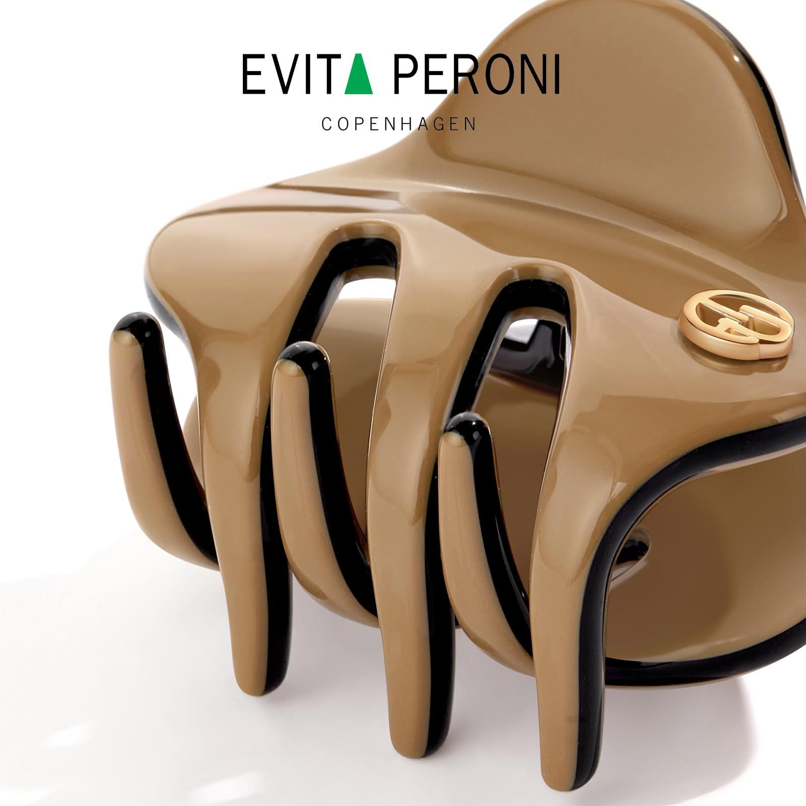 EVITA PERONI EVITA PERONI Hair Clip, Classic Small Claw Clip, Colorful Mini Hair Clips Acetate version