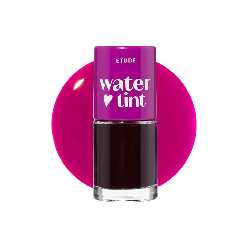 Etude House ETUDE Dear Darling Water Tint - Grape Ade | Vivid Color Lip Stain with Moisturizing Weightless & Non-sticky Finish Lip Stain | Smudge-proof Lip Tint | Korean Makeup, Perfect for Gift