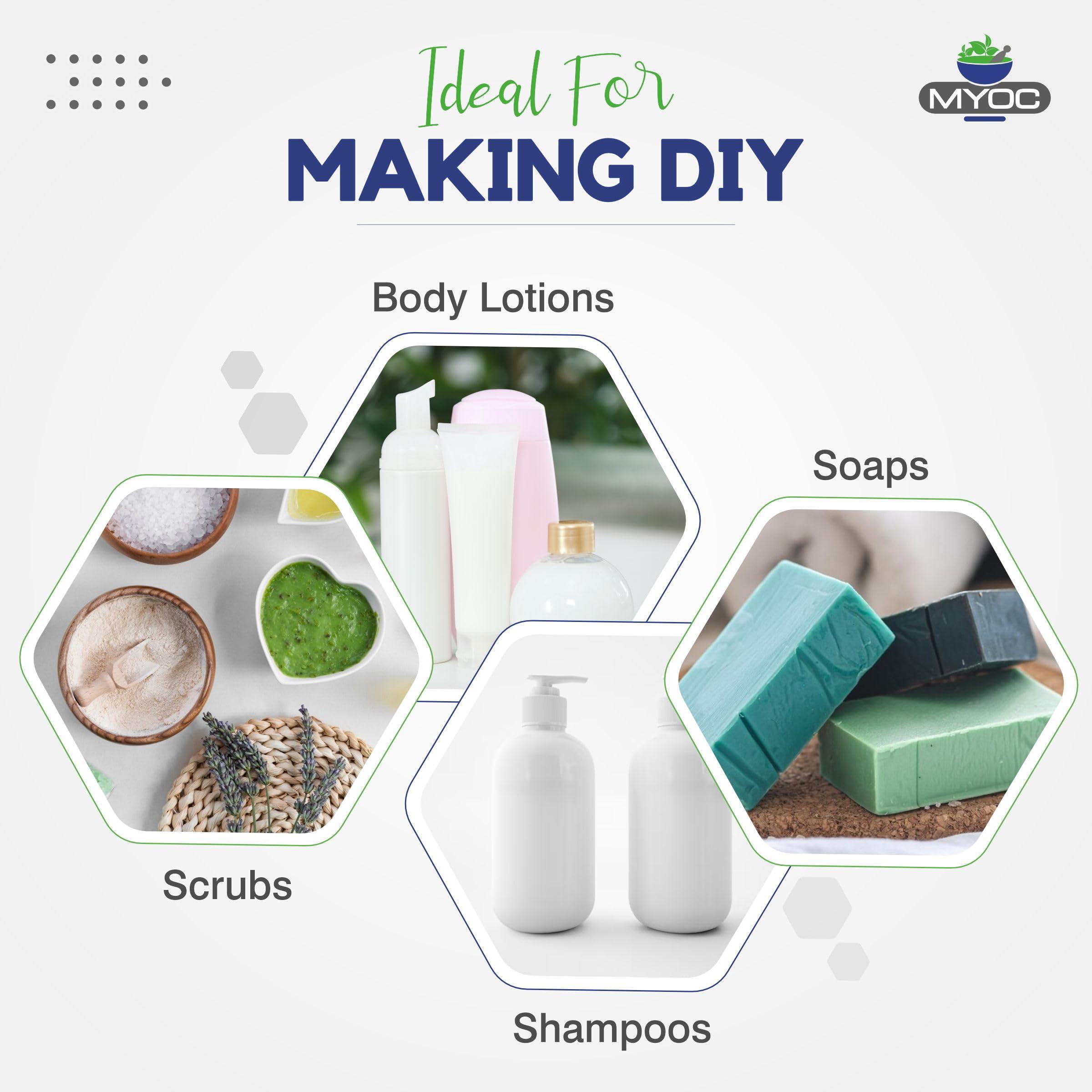 MYOC MYOC Germall Plus Natural Preservative, Clear Liquid, Suitable for Making Soap, Conditioners, Lotion, Creams and More (240 ml (8 Fl Oz))